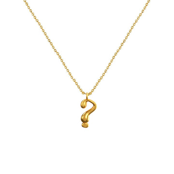 Cadena Con Dije Baño De Oro Collar Inicial Letra Colgante CBF01