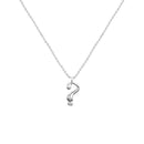 Cadena Con Dije Baño De Oro Collar Inicial Letra Colgante CBF01