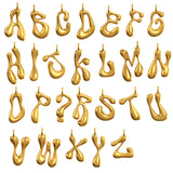 Cadena Con Dije Baño De Oro Collar Inicial Letra Colgante CBF01