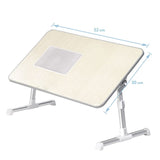 Mesa Portátil Con Ventilador Y Patas Ajustables De Altura A9