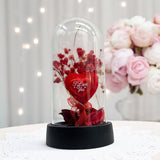 Flor Eterna Micro LED Decorativa Lámpara Mesa De Noche RSBL01