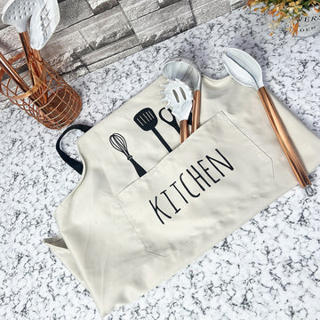 Delantal De Cocina Con Bolsillo Chef Barbacoa Restaurante TB23020