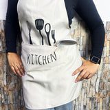 Delantal De Cocina Con Bolsillo Chef Barbacoa Restaurante TB23020