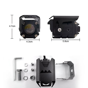 Exploradoras x2 Faros Luces Led Auxiliares Moto CD-290885