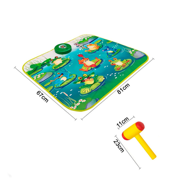 Tapete interactivo Golpea Al Sapo Alfombra didáctica SLW9989
