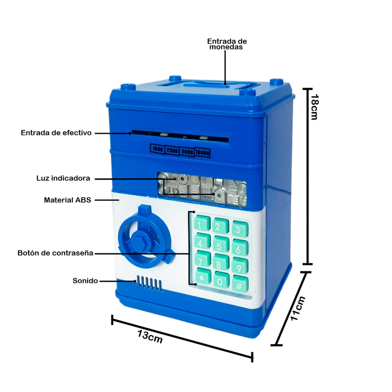 Alcancía Electrónica Caja Fuerte Con Contraseña NS-212-2