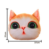 Cojín De Gatos 3D X3 Decoración Almohada FDCG3D