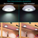 Lámpara Luces Led X3 Multiusos Luz De Tacto Control Remoto COB