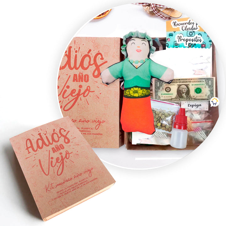 Kit Año Viejo Muñeco Caja Ritual Fin De Año KAV20