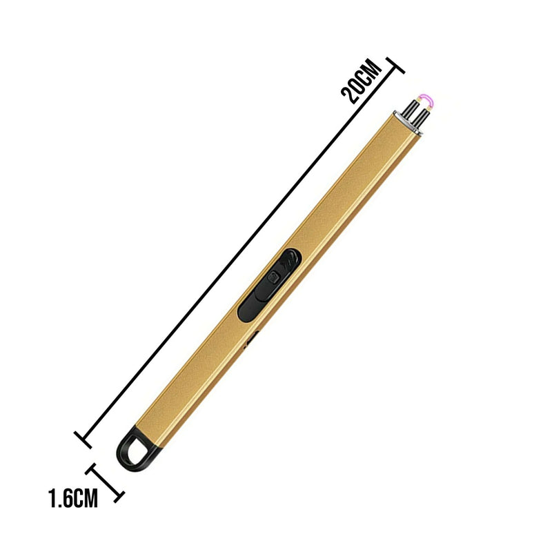 Encendedor Eléctrico de Plasma Recargable USB A Prueba De Viento JL892-2