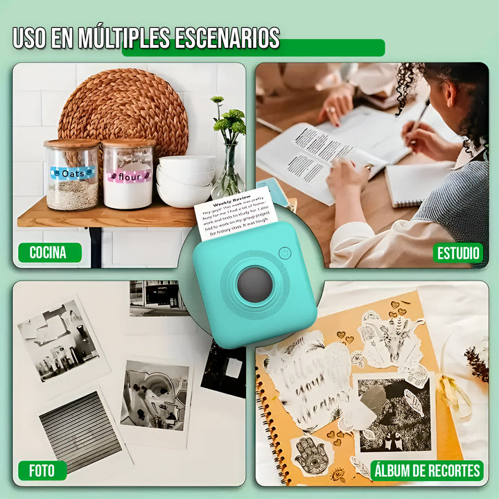 Mini Impresora Portátil térmica inalámbrica Bluetooth X3