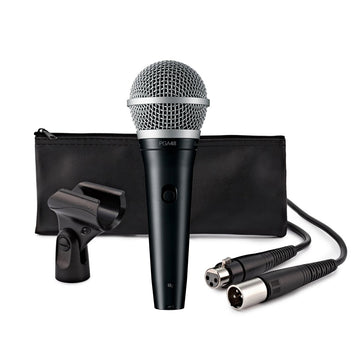 Micrófono Vocal Alámbrico Dinámico Profesional Karaoke PGA48
