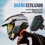 Intercomunicador Casco Moto Bluetooth Auricular Llamadas BT-12