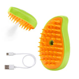 Cepillo De Vapor Masajeador Quita Pelos Vaporizador Para Mascotas JL02