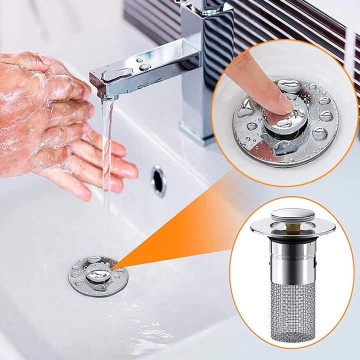 Tapón Para Fregadero Lujo drenaje cocina Baño Filtro JL01