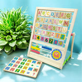 Tablero Educativo Abaco Didáctico Madera Infantil BLLN-3744