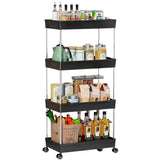 Carrito De Almacenamiento Organizador De Cocina Estante Ahorra Espacio WSB1002