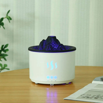 Humidificador Volcán 3D Difusor De Aroma LED KP-6501