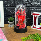 Flor Eterna Micro LED Decorativa Lámpara Mesa De Noche RSBL01