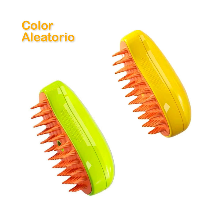 Cepillo De Vapor Masajeador Quita Pelos Vaporizador Para Mascotas JL02