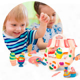 Carrito De Helados Plastilina Juguete Infantil 8086