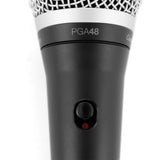 Micrófono Vocal Alámbrico Dinámico Profesional Karaoke PGA48