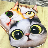 Cojín De Gatos 3D X3 Decoración Almohada FDCG3D