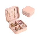 Mini joyero Portátil Caja Organizador De Joyas Anillos OHAYO-0976