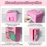 Alcancía Electrónica Caja Fuerte Con Contraseña NS-212-2