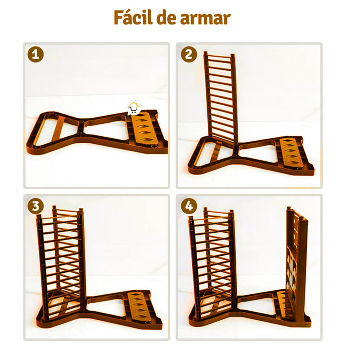 Escurridor Platos Locero 2 Niveles Organizador Tazas Vasos COCI124