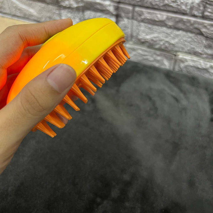Cepillo De Vapor Masajeador Quita Pelos Vaporizador Para Mascotas JL02