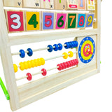 Tablero Educativo Abaco Didáctico Madera Infantil BLLN-3744