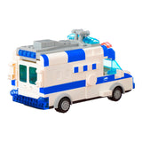 Camión Policía Ambulancia Bloques De Construcción 89-166B