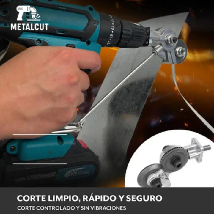 MetalCut™ – Corte preciso con tu taladro