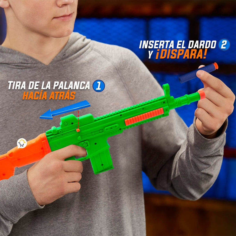 Metralleta de Dardos Pistola Juguete Lanza Dardos Espuma MLG21476