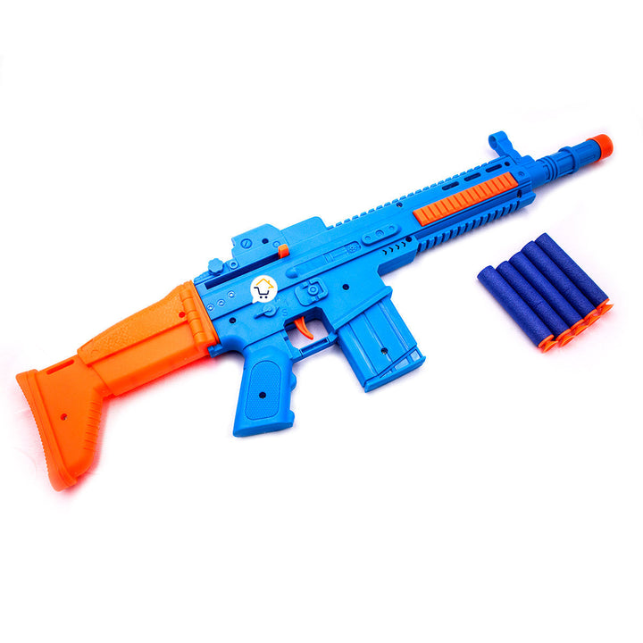 Metralleta De Dardos Pistola Juguete Lanza Dardos Mlg21476