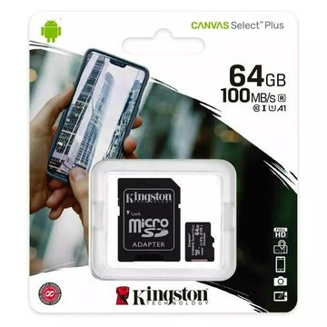 Memoria Micro SD Kingston De 100MB/s SDCS2