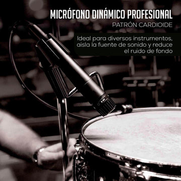 Micrófono Dinámico Cardioide De Instrumentos SM57