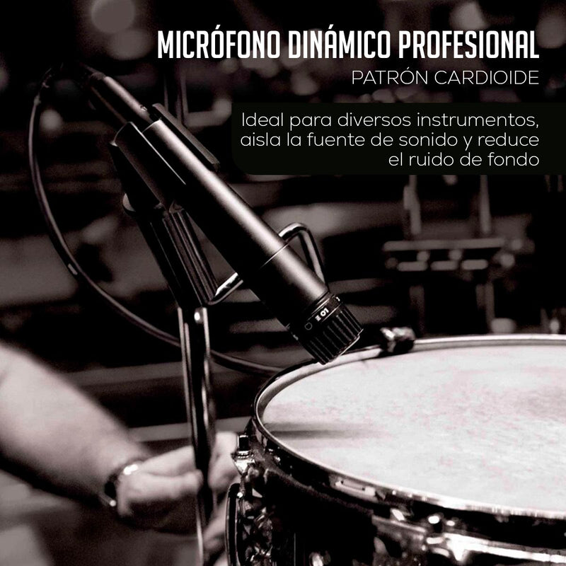 Micrófono Dinámico Cardioide De Instrumentos SM57