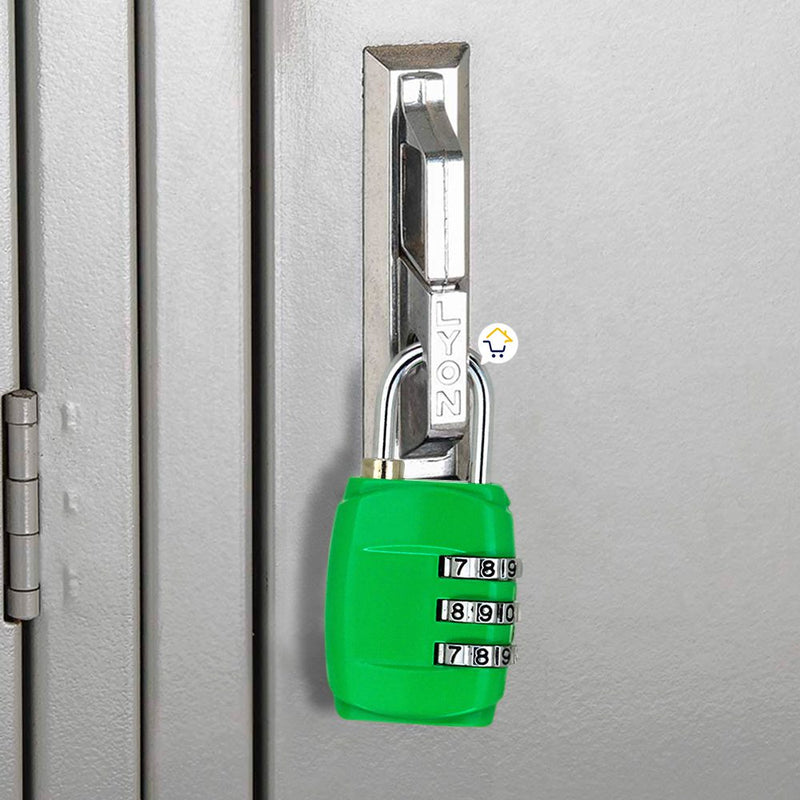 Mini Candado Combinación Numérica Bloqueo Seguridad 8088A