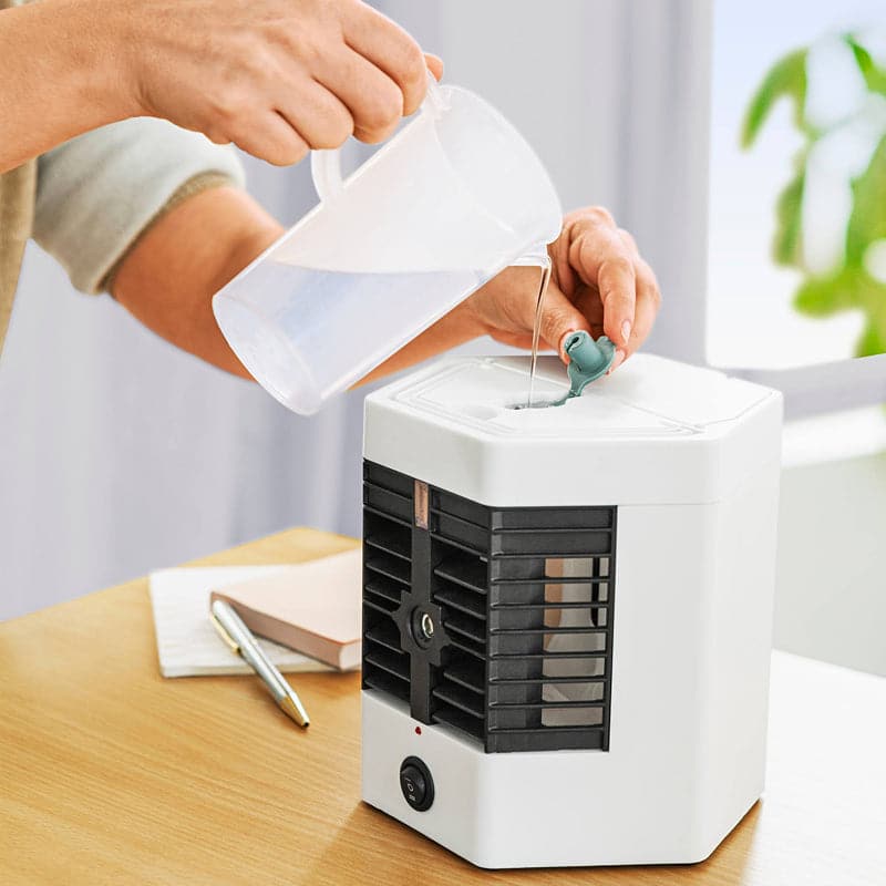 Mini Aire Acondicionado Hexagonal Artic Air Ultra