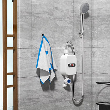 Mini Calentador De Agua Eléctrico Con Ducha