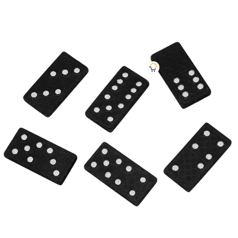 Mini Domino Madera Juego de Mesa Familiar 28 Piezas MD-160
