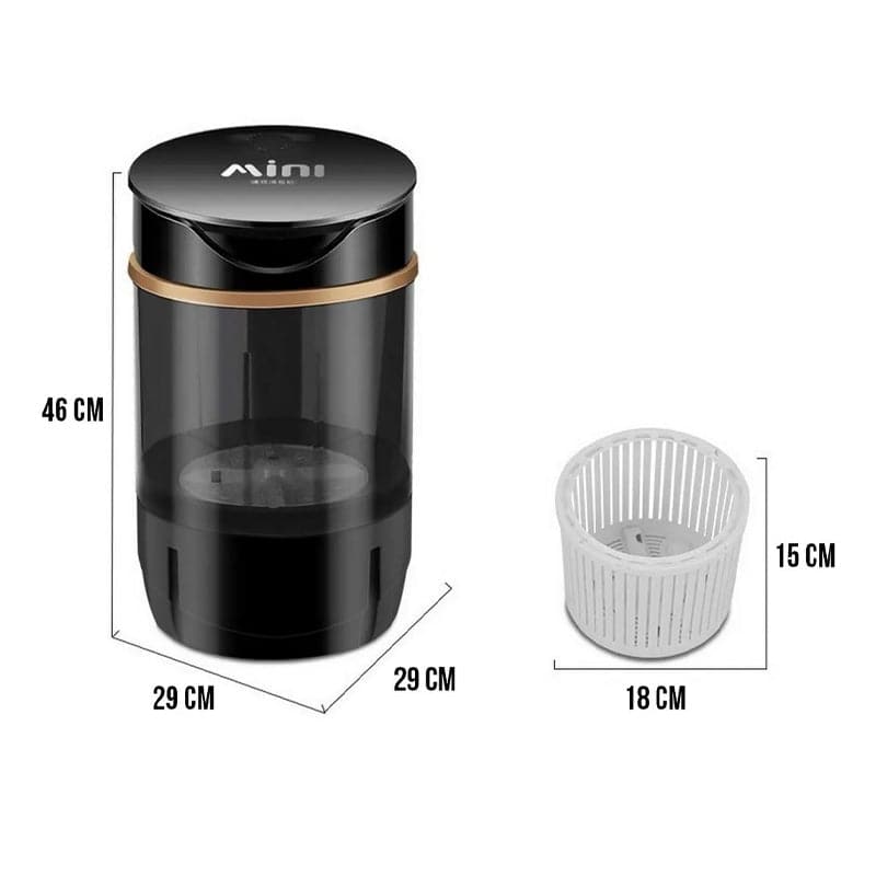 Mini Lavadora Portátil Semiautomática 4.5 Kg