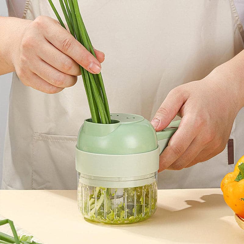 Mini Trituradora De Alimentos 4 En 1