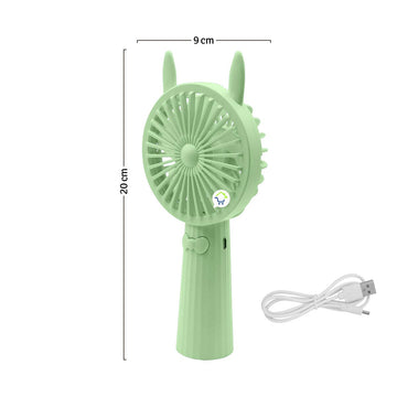 Mini Ventilador Recargable Portátil De Mano y Mesa CS1061