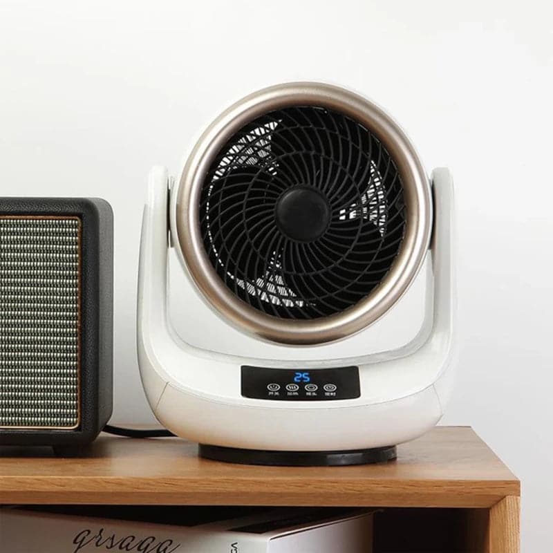 Mini calentador de ambiente y ventilador con control remoto