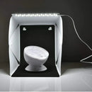Mini estudio fotográfico plegable con luz led