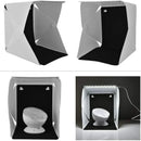 Mini estudio fotográfico plegable con luz led