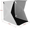 Mini estudio fotográfico plegable con luz led